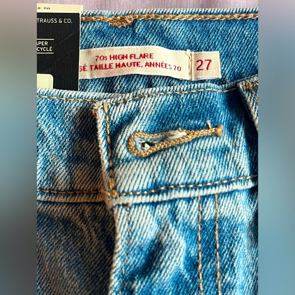 High rise 70’s Levi flare SOLD - Picture 6 of 6